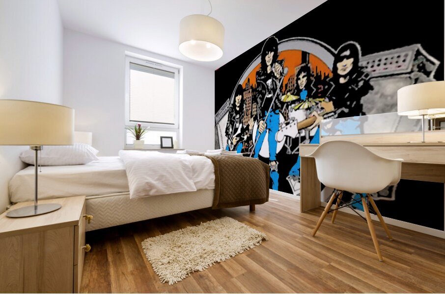 Ramones 29 Mural print