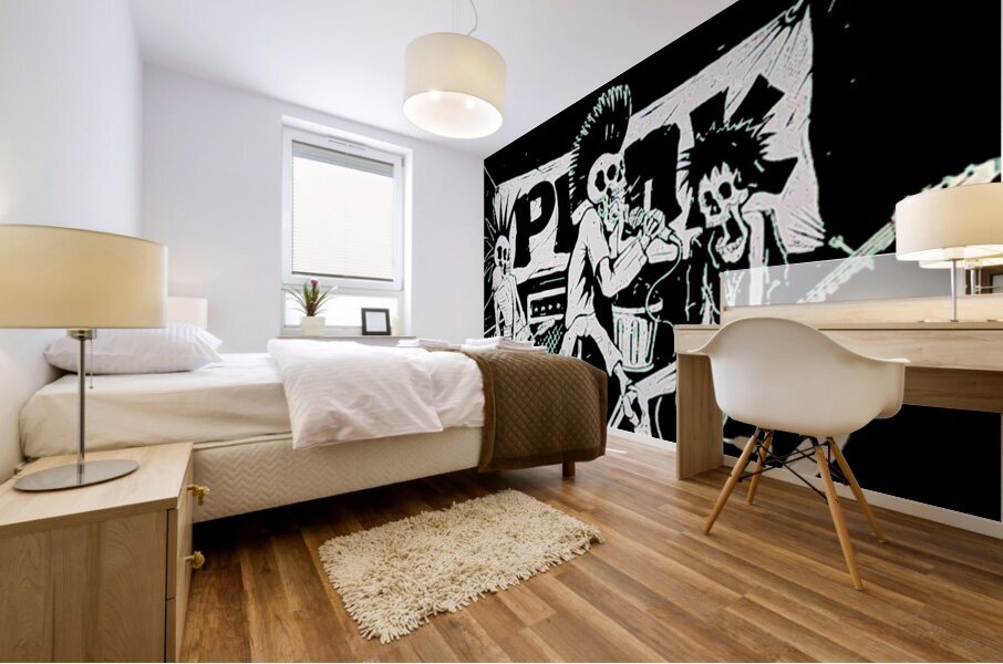 Ramones 30 Mural print