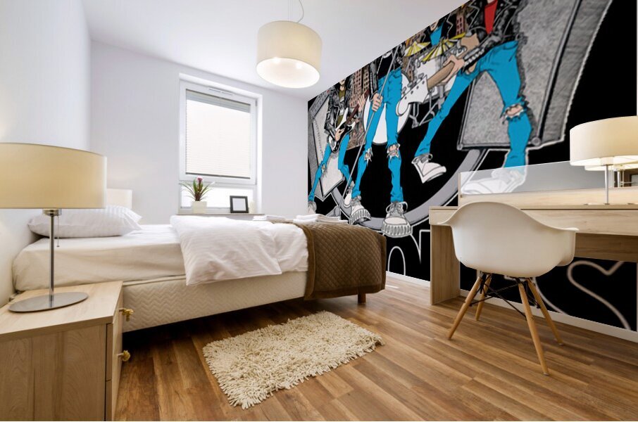Ramones 35 Mural print
