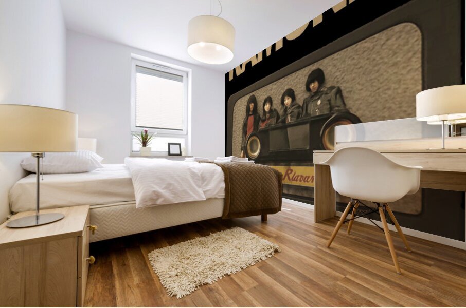 Ramones 36 Mural print