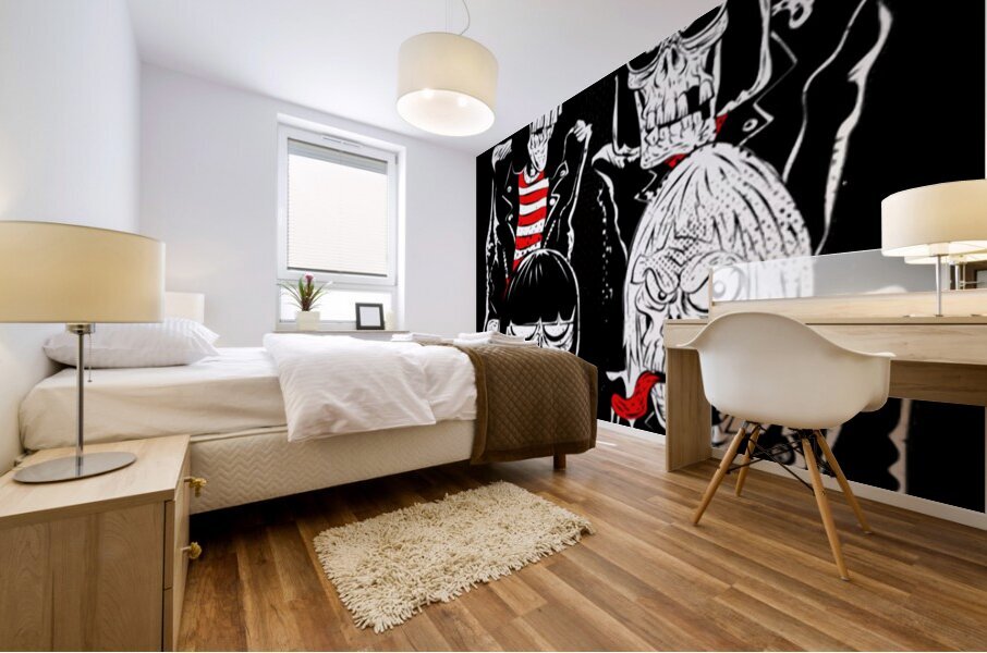 Ramones 52 Mural print