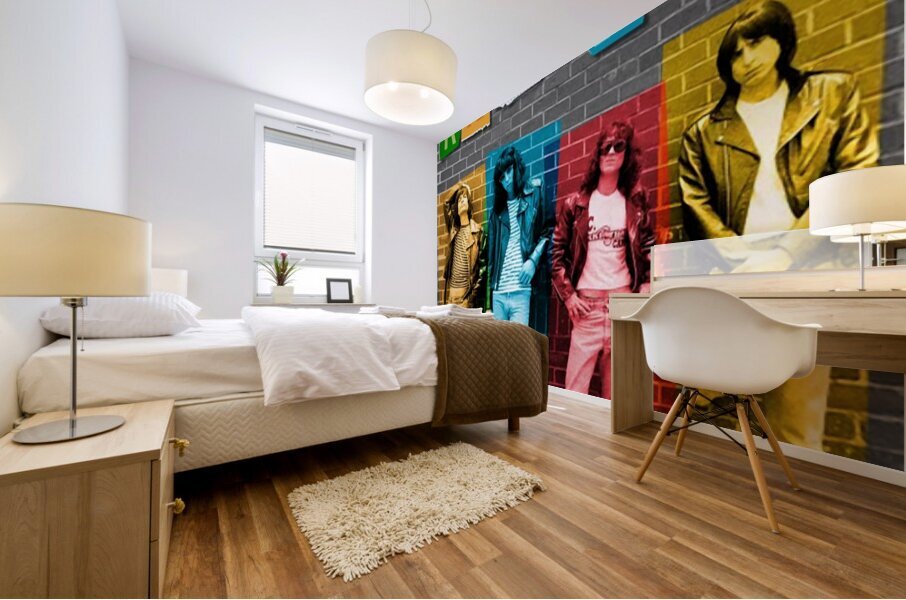 Ramones 62 Mural print