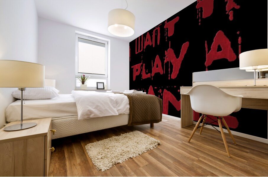Saw 14 Mural print