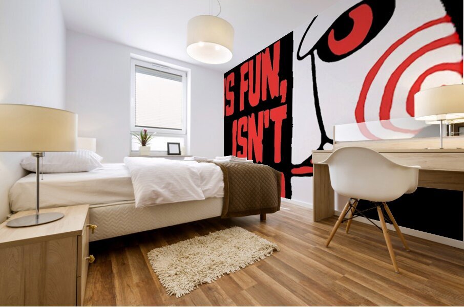 Saw 15 Mural print