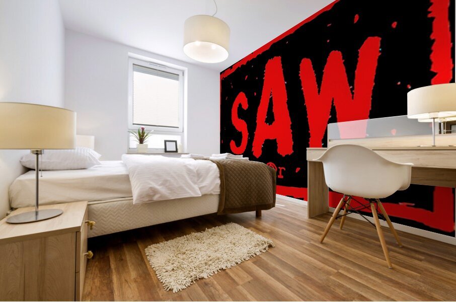 Saw 18 Mural print