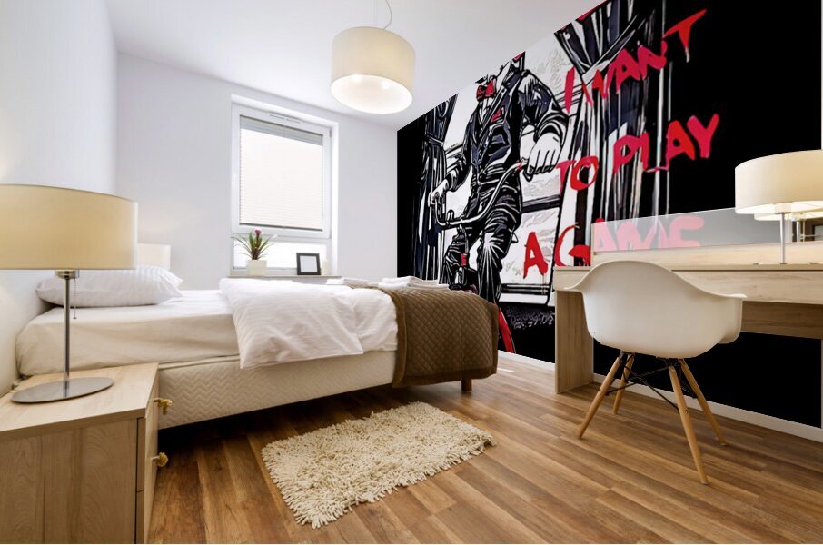 Saw 45 Mural print
