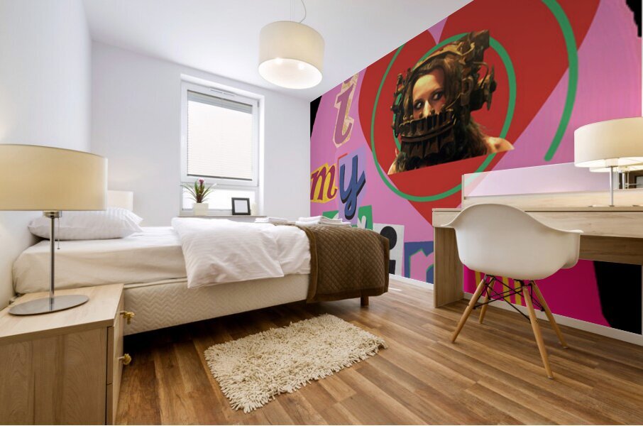 Saw 54 Mural print