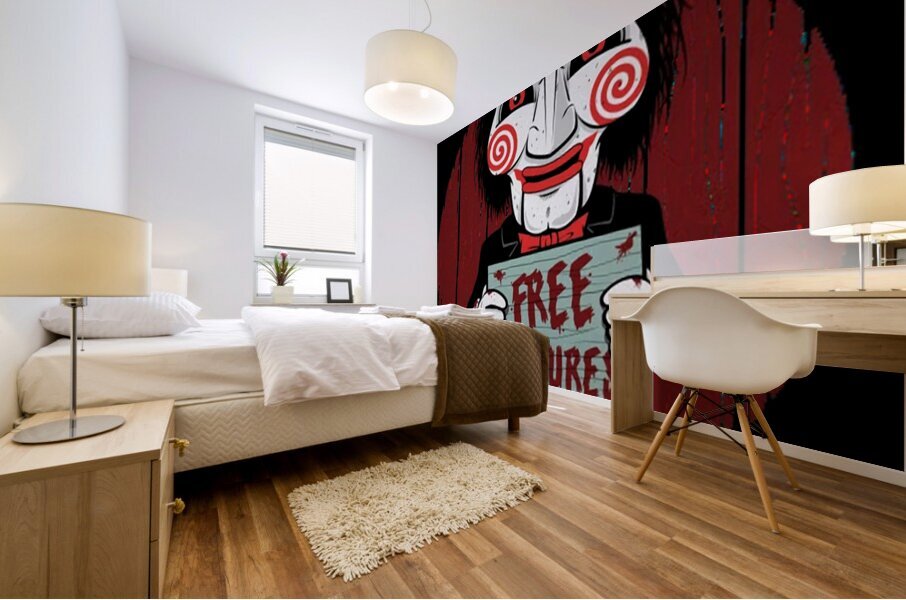 Saw 64 Mural print