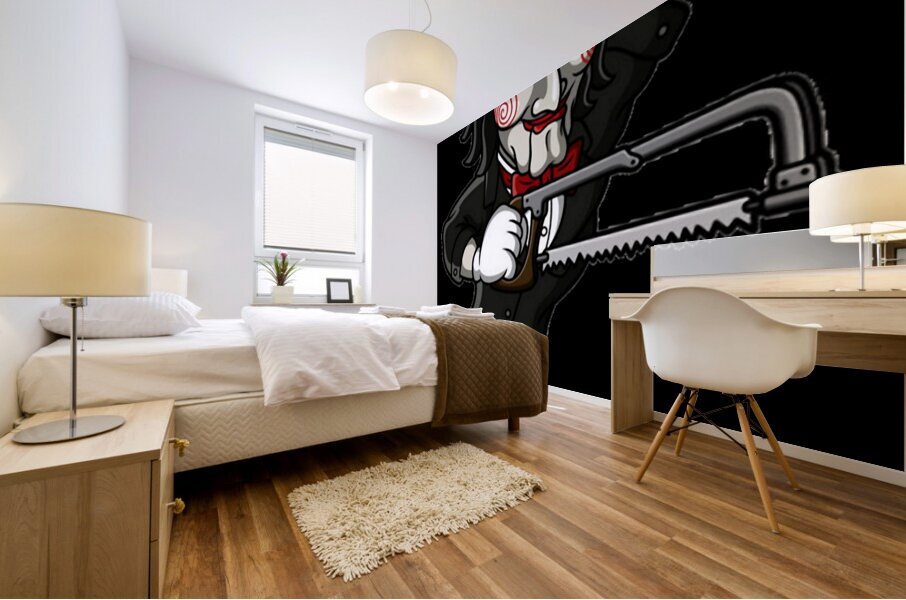 Saw 68 Mural print