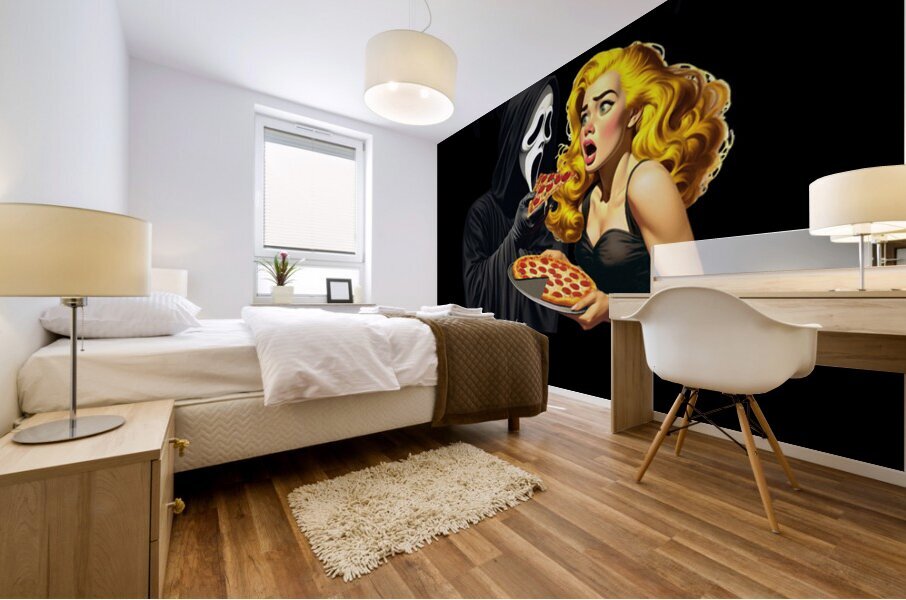 Scream 54 Mural print