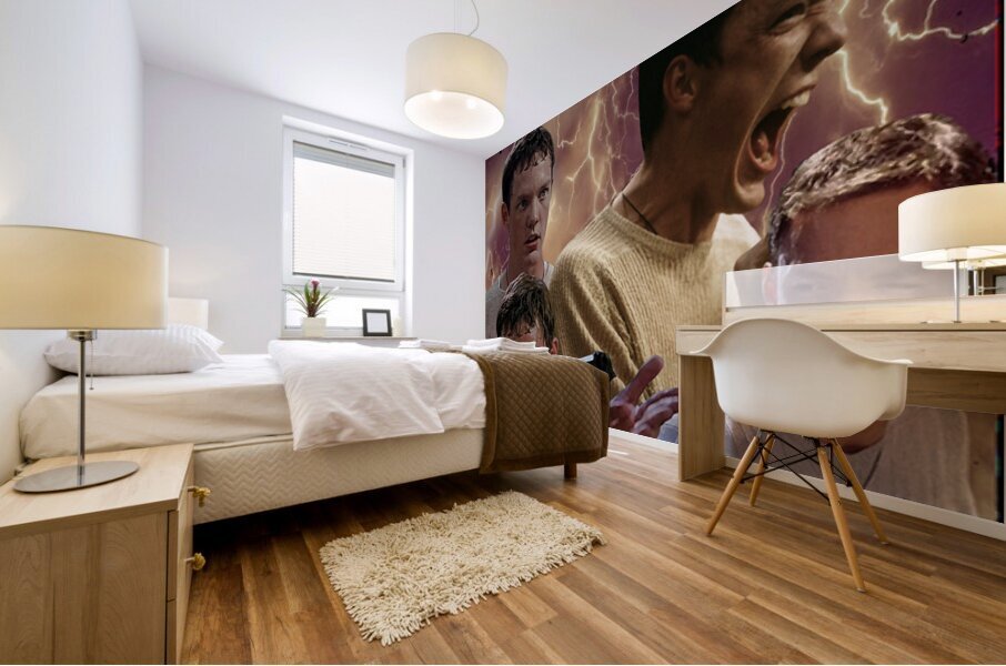 Scream 9 Mural print