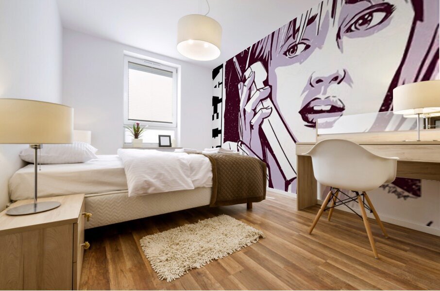 Scream 41 Mural print