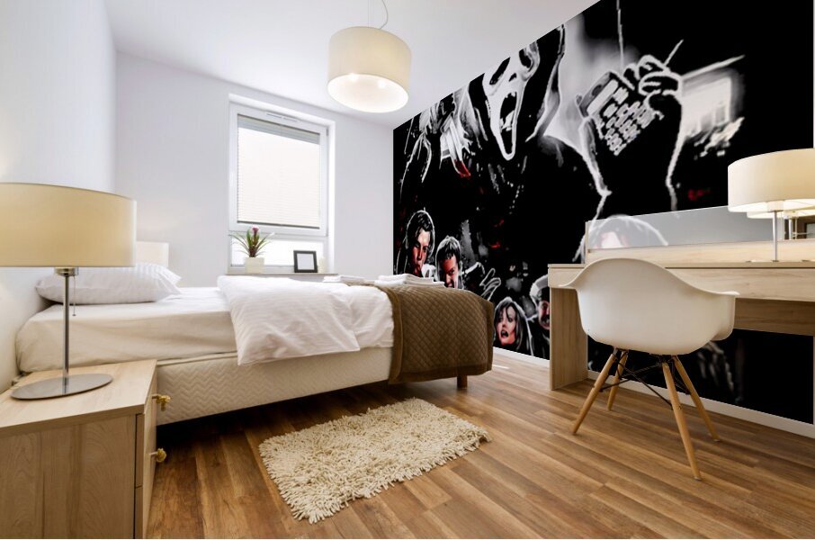 Scream 42 Mural print