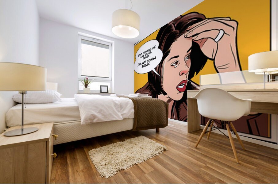 Scream 45 Mural print