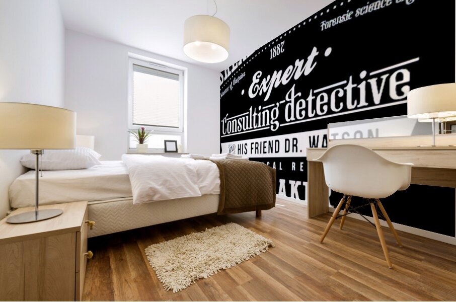 Sherlock Holmes 20 Mural print