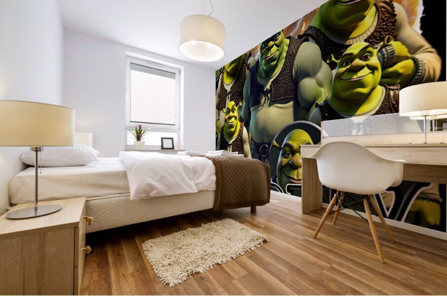 Shrek 4 Mural print