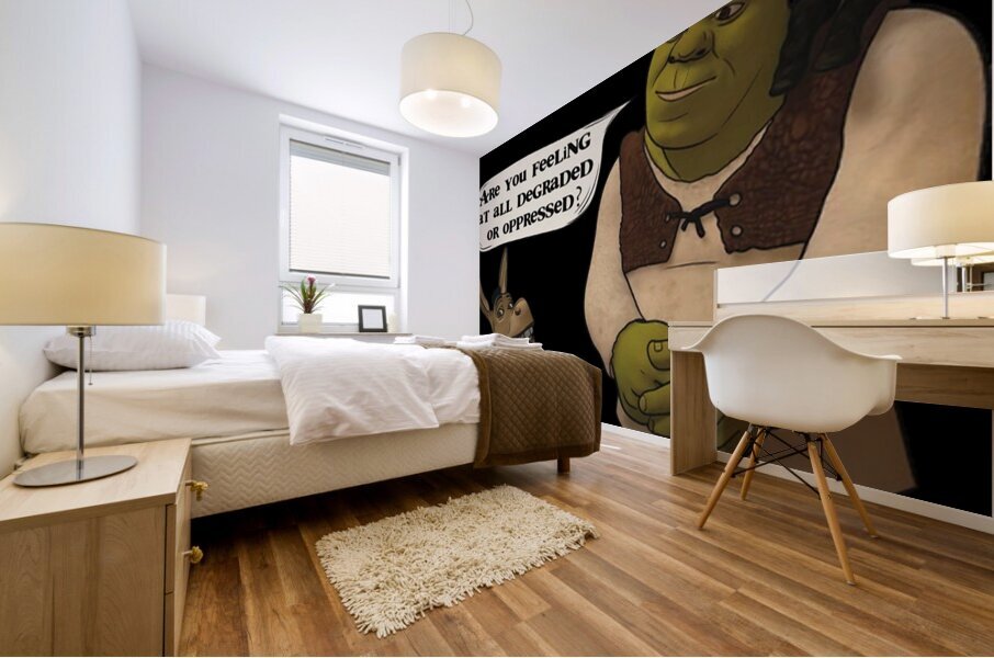 Shrek 8 Mural print