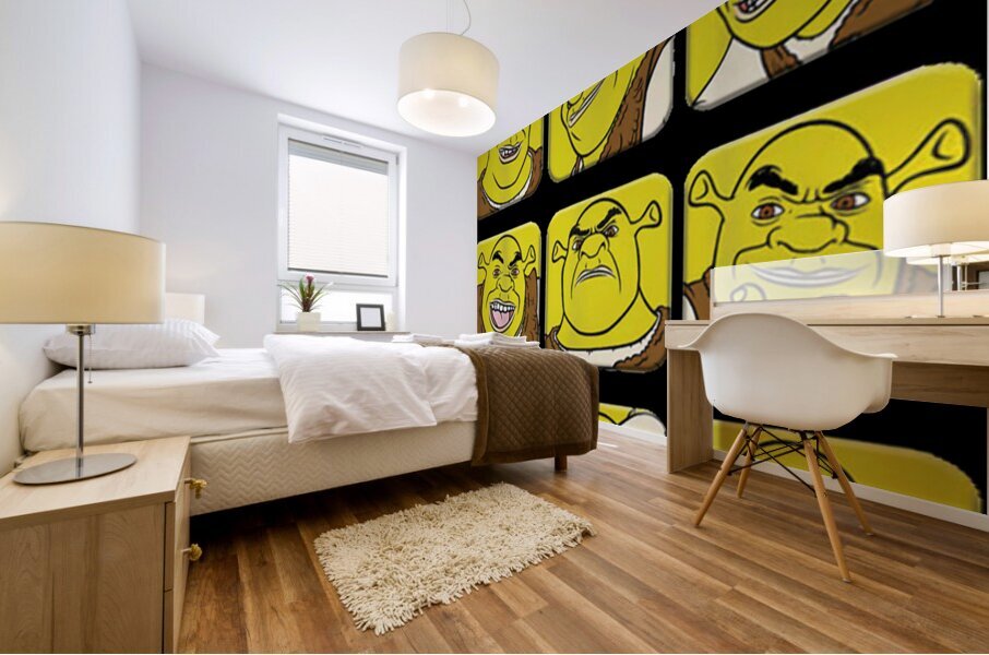 Shrek 11 Mural print