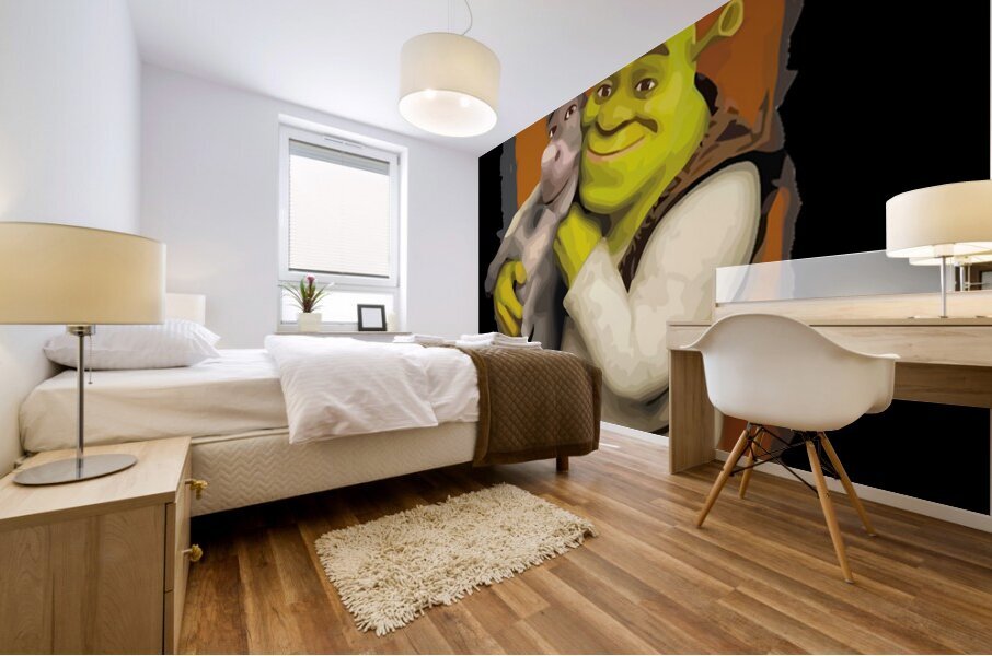 Shrek 12 Mural print