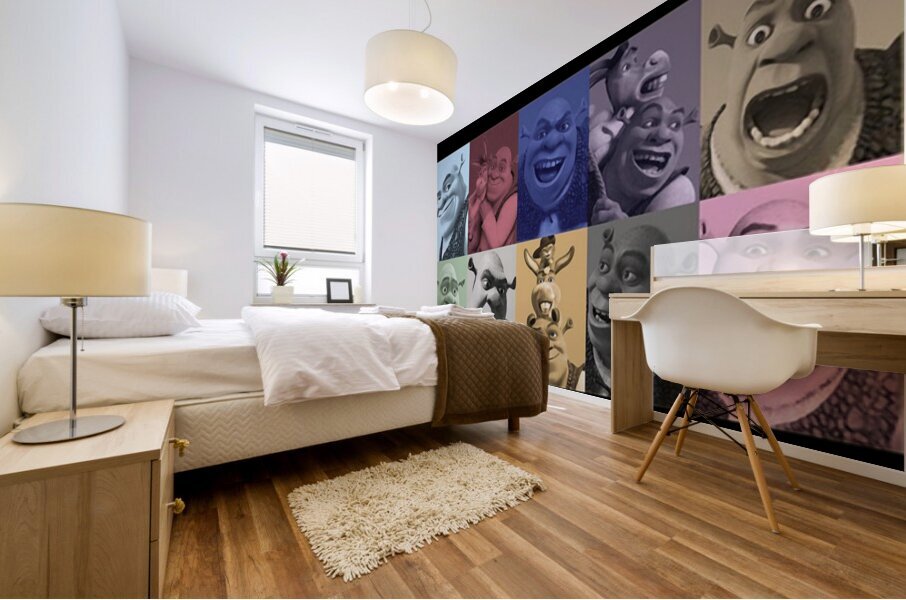 Shrek 20 Mural print