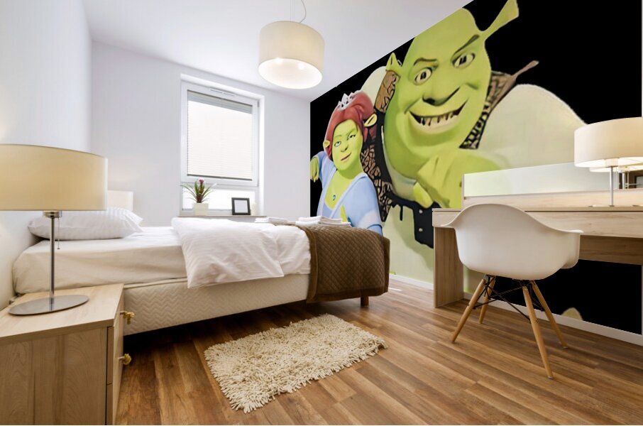 Shrek 30 Mural print