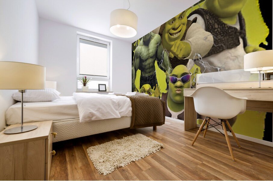 Shrek 32 Mural print