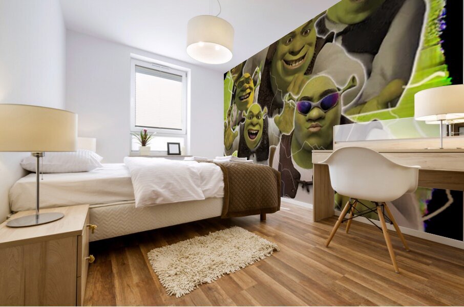 Shrek 43 Mural print