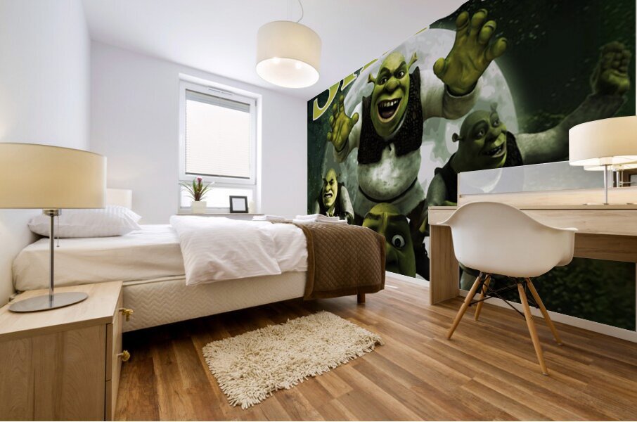 Shrek 4 Mural print