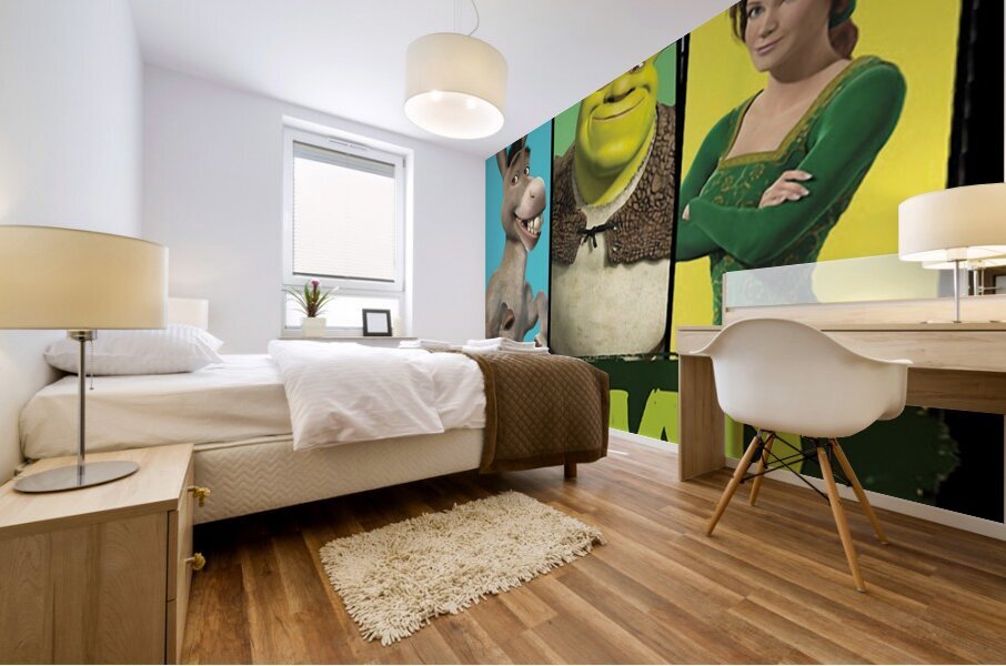 Shrek 9 Mural print