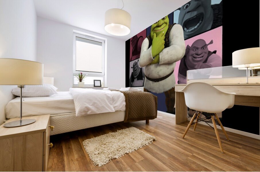Shrek 13 Mural print