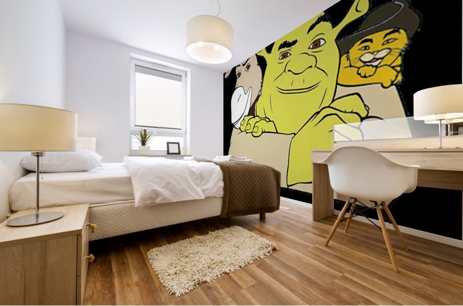 Shrek 32 Mural print