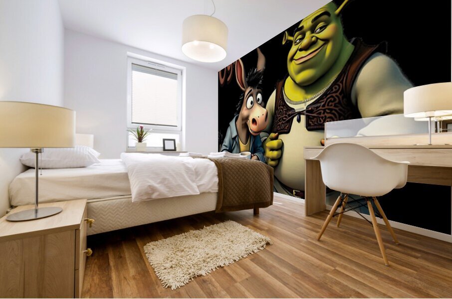 Shrek 35 Mural print