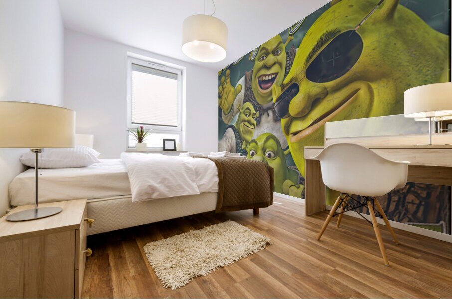 Shrek 40 Mural print