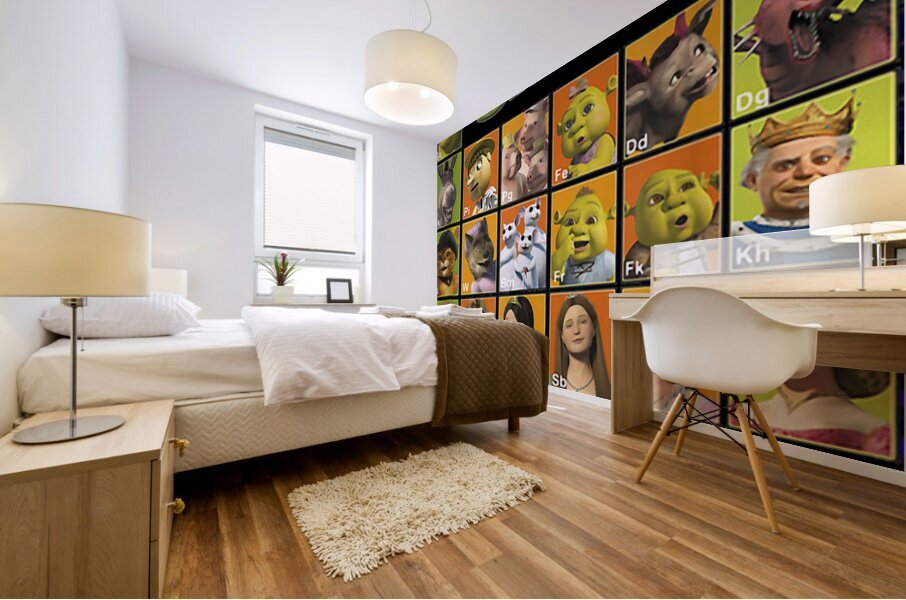 Shrek 45 Mural print