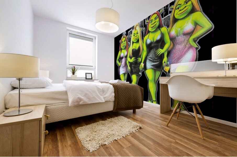 Shrek 46 Mural print