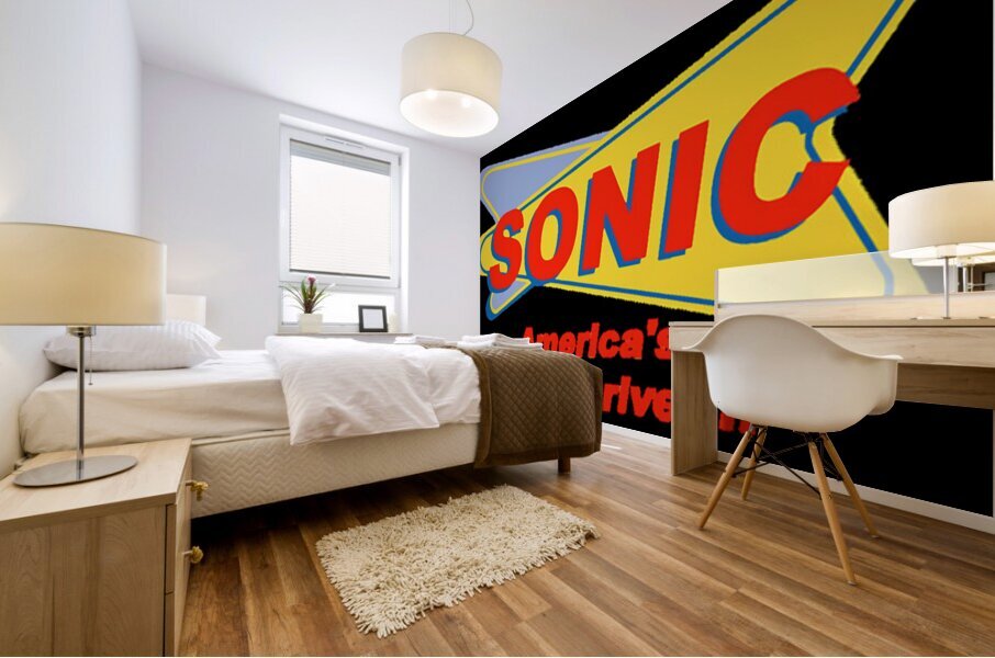 Sonic 1 Mural print