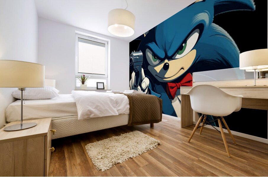 Sonic 10 Mural print
