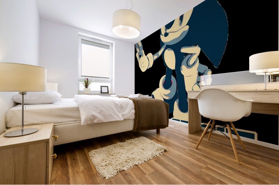 Sonic 19 Mural print