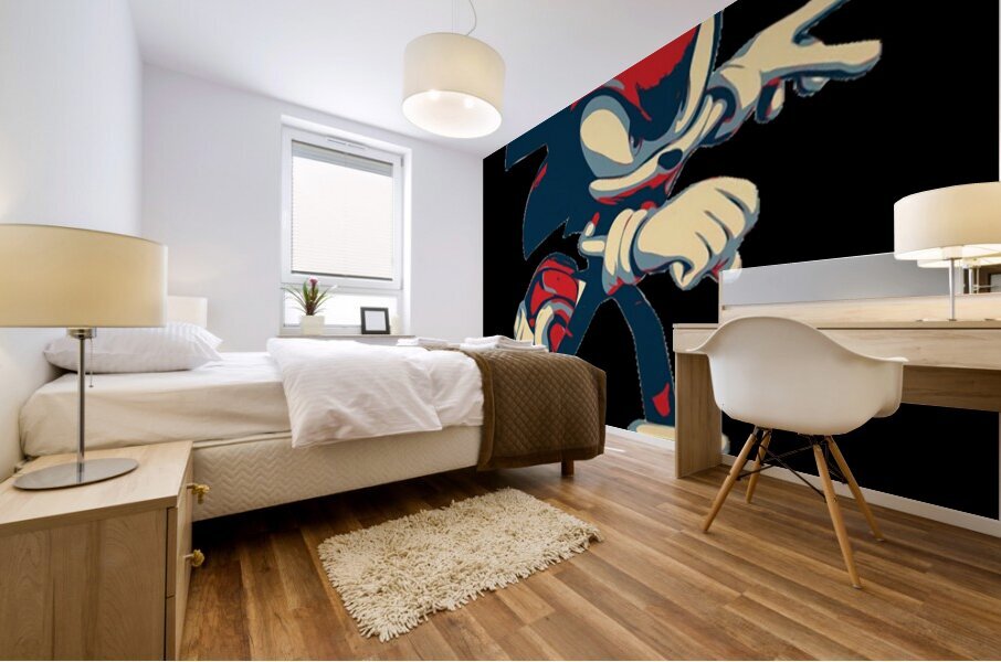 Sonic 21 Mural print