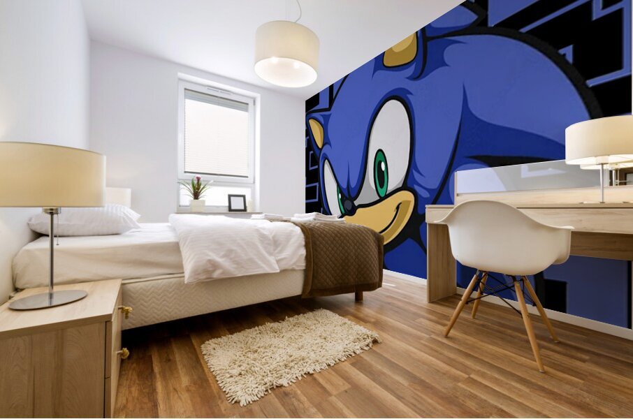 Sonic 23 Mural print