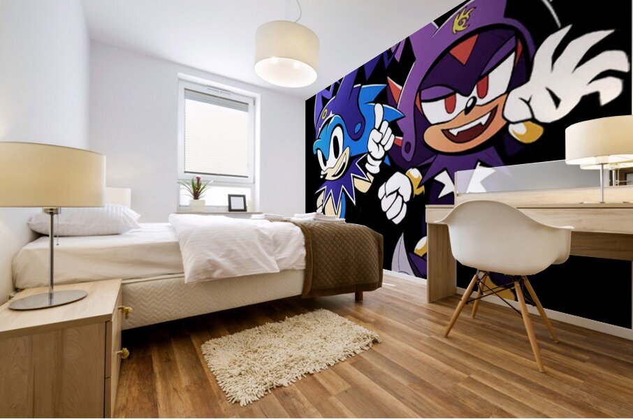 Sonic 24 Mural print