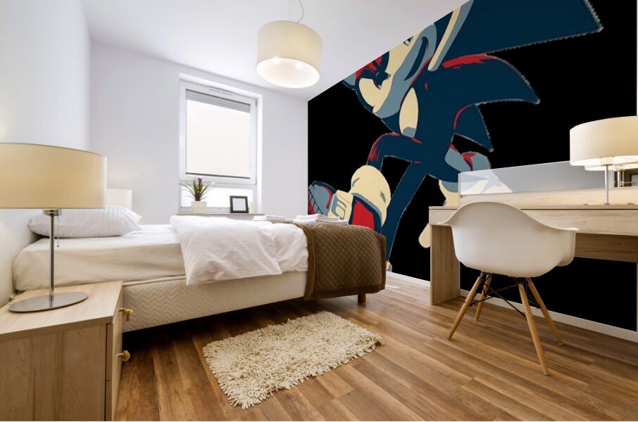 Sonic 25 Mural print