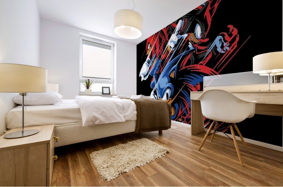 Sonic 26 Mural print
