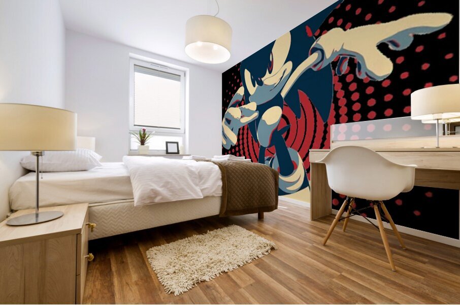 Sonic 30 Mural print