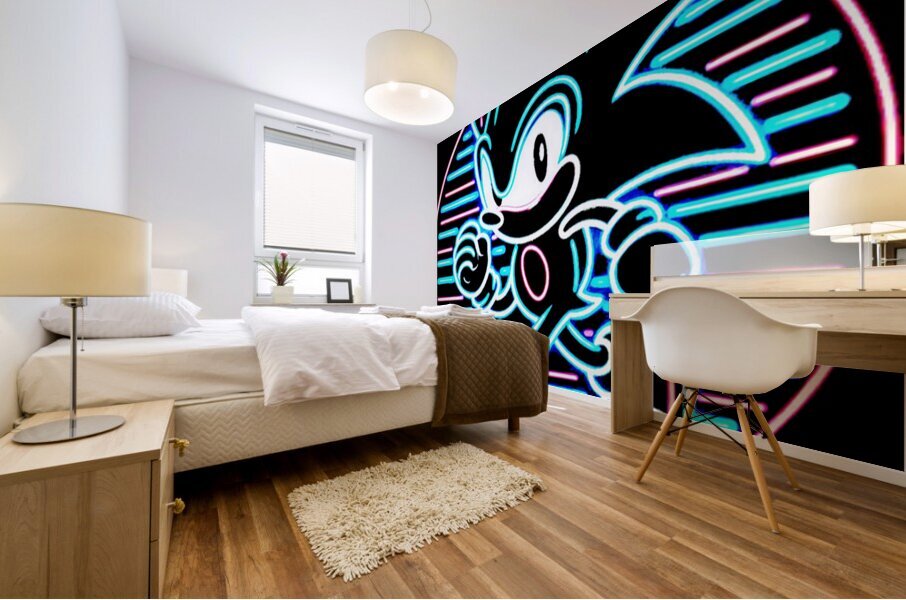 Sonic 38 Mural print