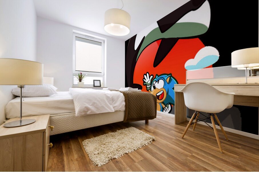 Sonic 47 Mural print