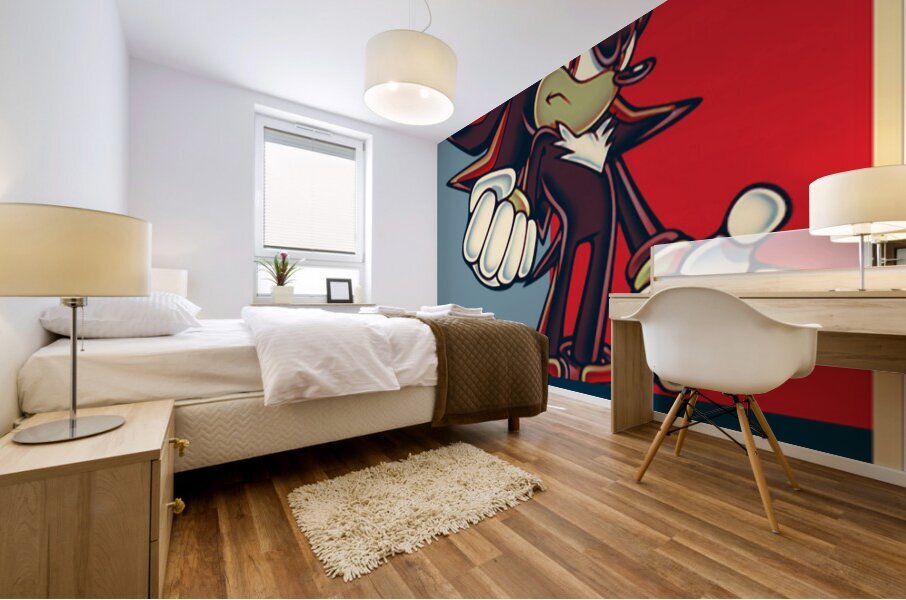 Sonic 61 Mural print