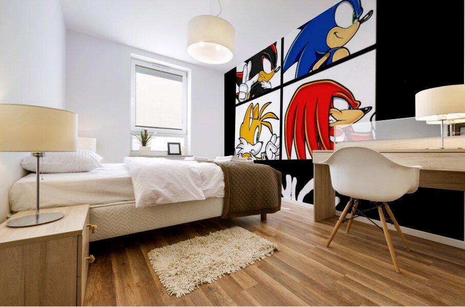 Sonic 63 Mural print