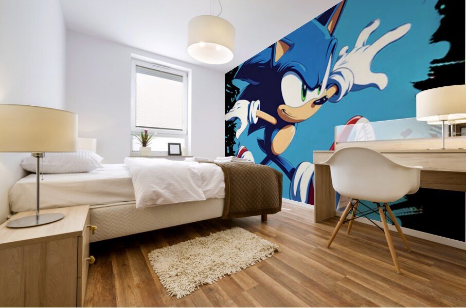 Sonic 5 Mural print