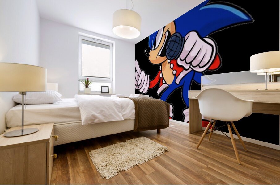 Sonic 8 Mural print